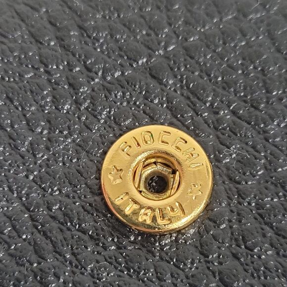 Givenchy Retro Wallet Key Case 6 Hooks Holder Black Trifold Leather Small Logo - Picture 7 of 10